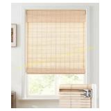 UNISHADES No-Drill Bamboo Shades 20x64