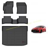 KELCSEECS Floor Mats for GR Corolla Black