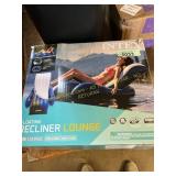 Intex 1-Seat Blue Inflatable Lounger