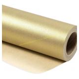 RUSPEPA Gold Matte Wrapping Paper, Mint Green