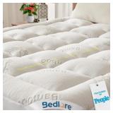 Bedlore King Mattress Topper with Pockets