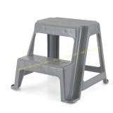 Gracious living 18.75 in. Sturdy Non Slip 2-Level