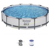 Bestway 12-Ft x 30-In Steel Pro Pool ?complete? &
