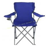 Ozark Trail Quad Folding Camp Chair, Cup Holder