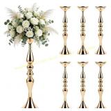Tall Gold Wedding Centerpieces Set for Tables 2 co
