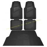 CAR PASS Rubber Floor Mats - All Weather