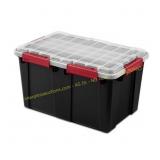 Sterilite 13.5 gal Gasket Tote with Lid, Black
