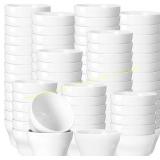 Suclain 42-Pack Porcelain Bowls, 8 oz, White