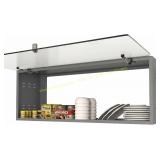Wall-Mounted Storage Cabinet with Acrylic