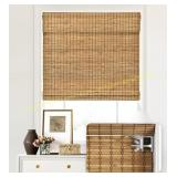 LazBlinds Cordless Bamboo Roman Shades 36x64