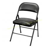 Peakform Vinyl Padded Chair Black