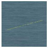 3ct Blue Luxe Faux Grasscloth Wallpaper Roll