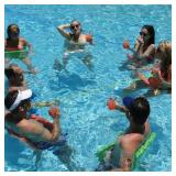Trc Lazy Bunz Foam Pool Float, Yellow