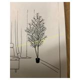 6ft fake Olive tree