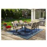 Hampton Bay Laurel Oaks 7-Pc Dining Set