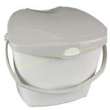 Sure-Close 1.9 Gal. Kitchen Pail Gray