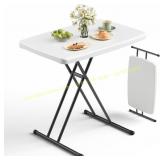 Folding Table 30" TV Tray (Snowy)