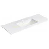 Swiss Madison 48" Vanity Sink Top in White