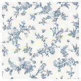 3ct Chesapeake Nightingale Navy Floral Wallpaper