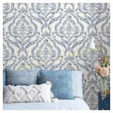 3ct NuWallpaper Guildford Peel & Stick Blue