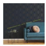 3ct Brewster Home Fashions Shard Trellis Wallpaper