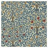 2ct Pomona Blue Fruit Tree Paper Roll (Strippable)