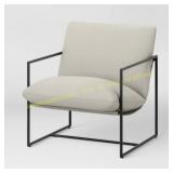 Room essentials Metal Framed Sling Chair Off White