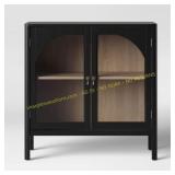 New Bedford 2-Door Accent Cabinet Black