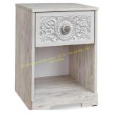 Signature Ashley Paxberry Nightstand, Whitewash