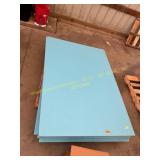 Pallet of wood divider boards