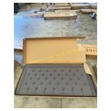 Queen Upholstered Headboard, Gray