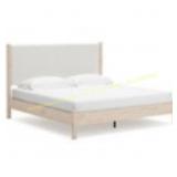 Canon Uph Pnl Headboard Kg Lt Brn