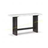 Burkhaus Sofa Table with Marble Top