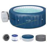 complete?Bestway SaluSpa Milan 4-6 Tub, 140 AirJet