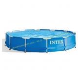 INTEX Metal Frame Pool Set w/ Filter Pump ?complet