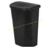 6ct Sterilite 11.3 galonl Lift Top, Black