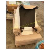 Chair and foot stool