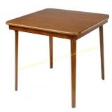 Straight Edge Folding Card Table - Stakmore