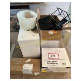 Envelopes, wire, household items