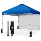 CROWN SHADES 10x10 Pop Up Canopy, Blue