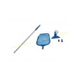 Pool Cleaning Kit with Vacuum Skimmer Pole