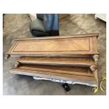 King head and footboards
