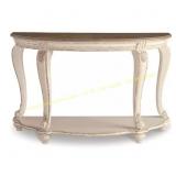 Realyn 48 in. White Rectangle Console Table
