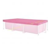 INTEX 8.5ft   5.3ft Pool Cover, Pink