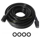 25ft High-Pressure Washer Hose, 1/4" fittings