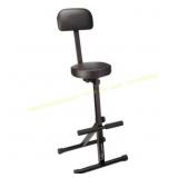 Odyssey DJ Chair Stool, Padded, Black
