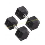 Signature Fitness Hex Dumbbells 40 lb Set