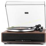1 BY ONE Turntable with Built-in Speakers