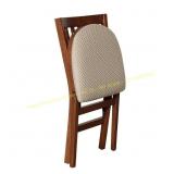 4ct Stakmore Cherry/Blush Folding Chair