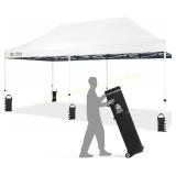 CROWN SHADES 10x20 Pop Up Canopy Tent, White